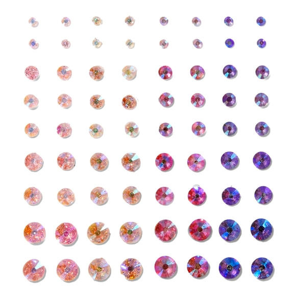 Nightmare Before Christmas Individual Crystal Face Jewel's - Picture 2 of 8